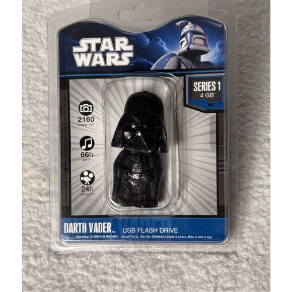 Star Wars Tyme Machines Darth Vader 4GB USB Flash Drive Series 1 - Picture 1 of 6